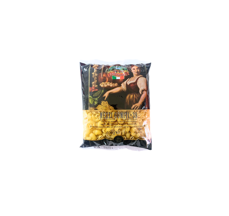 CAMPAGNA Mezzi Gomiti 39 (Elbow L) Pasta 500g